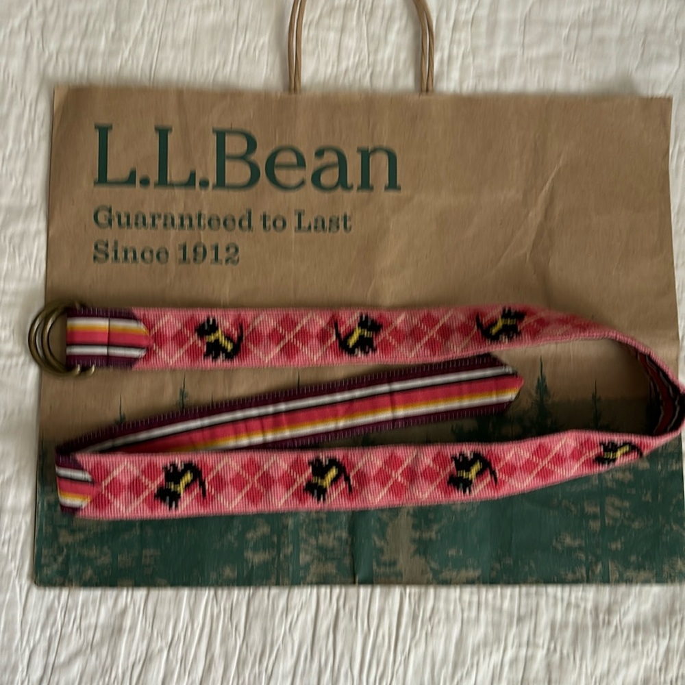 LL Bean Needlepoint Belt - Picture 2 of 7